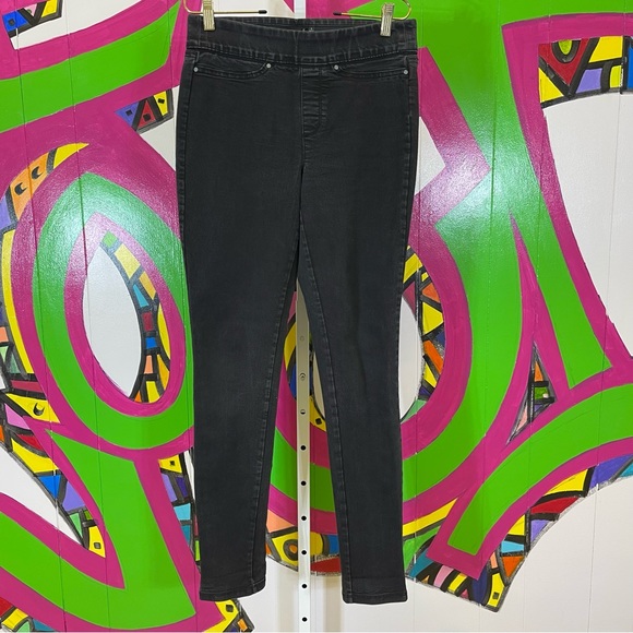 Yummie Tummie, Black Jeggings. Size Large. In excellent condition! - Picture 1 of 7